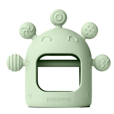 Прорезыватель на руку Мыльные пузыри Paomma PT127 лаймовый сорбет 1